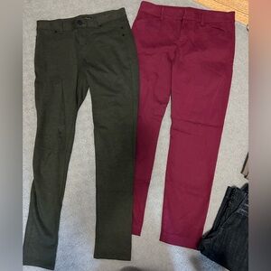 2 pair pants